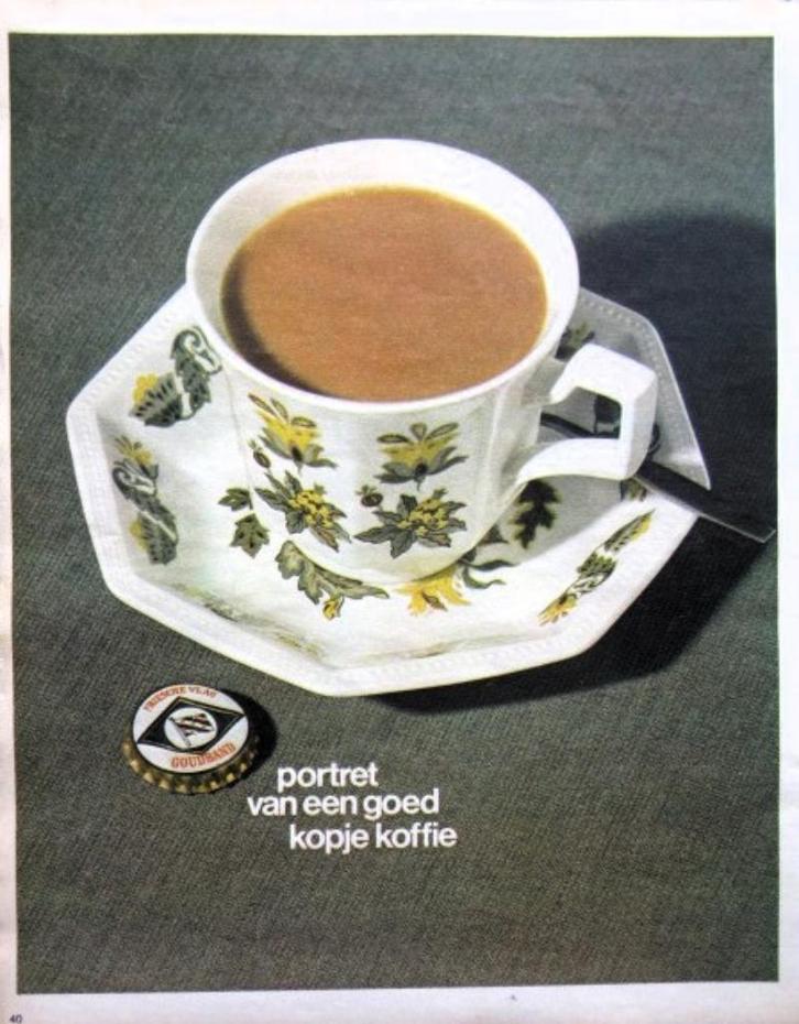 15 vintage advertenties reclames koffiemelk 74-80 Friesche V, Verzamelen, Merken en Reclamevoorwerpen, Gebruikt, Reclamebord, Verzenden