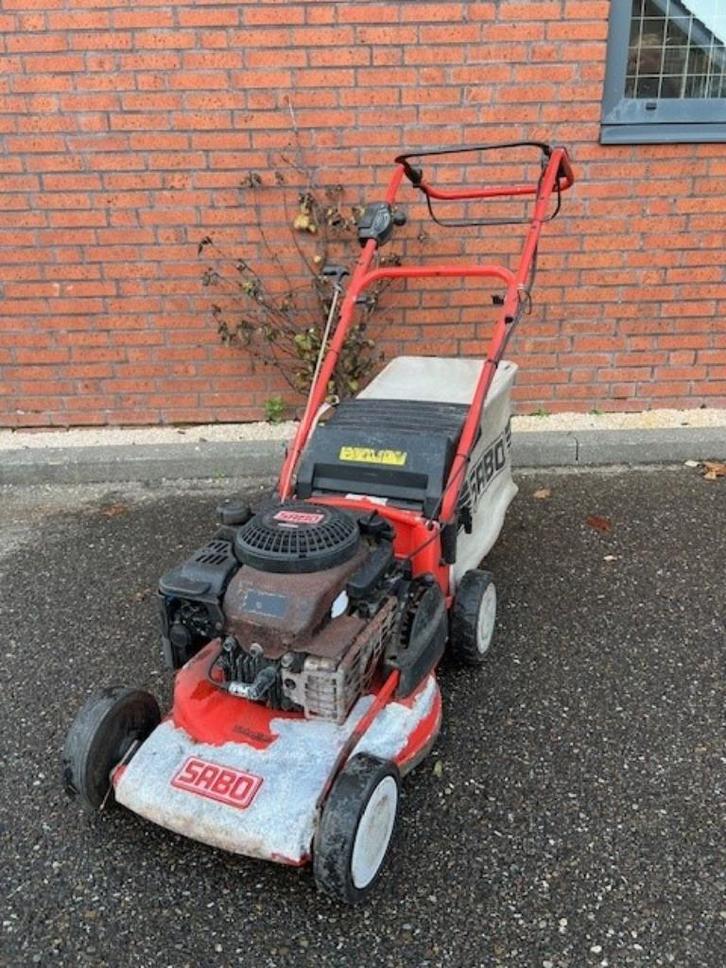 Sabo 43 A Economy, Tuin en Terras, Grasmaaiers, Gebruikt, Benzine-grasmaaier, 40 t/m 49 cm, Cirkelmaaier, Opvangzak, Ophalen