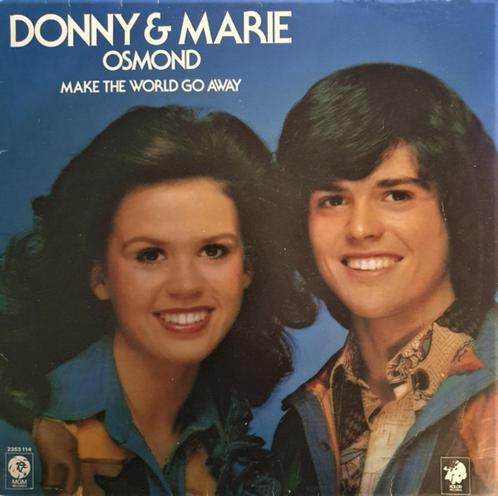 LP - Donny & Marie Osmond ‎– Make The World Go Away, Cd's en Dvd's, Vinyl | Pop, Gebruikt, 1960 tot 1980, 12 inch, Ophalen of Verzenden