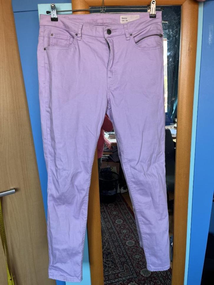 mooie roze broek van Esprit 42 als nieuw, Kleding | Dames, Broeken en Pantalons, Zo goed als nieuw, Maat 42/44 (L), Roze, Lang