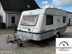 Tec Travel King 450 K1 voortent nette caravan bovag gekeurt, Caravans en Kamperen, T.E.C., Bedrijf, 750 - 1000 kg, Koelkast