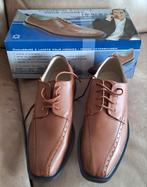 Heren veterschoenen nieuw air fly comfort maat 42, Bruin, Nieuw, Ophalen of Verzenden, Veterschoenen