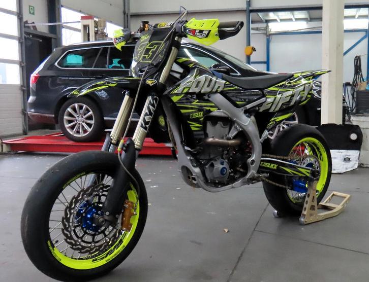 yamaha yzf 450 2019 supermotard supermoto, Motoren, Motoren | Yamaha, Bedrijf, Crossmotor, 1 cilinder, Ophalen