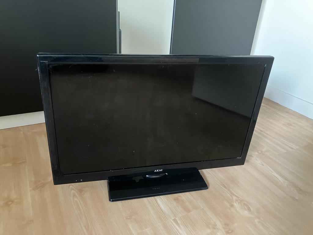 Akai 24inch tv, Audio, Tv en Foto, Televisies, Ophalen, Zo goed als nieuw, 50 Hz, Overige merken