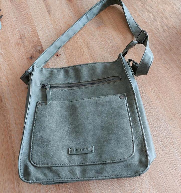 Nieuwe Enrico Benetti Schoudertas - Groen 19.95 Weesp, Sieraden, Tassen en Uiterlijk, Tassen | Damestassen, Nieuw, Schoudertasje