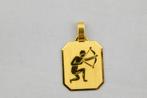 14 karaat gouden sterrenbeeld hanger boogschutter 2146-G, Sieraden, Tassen en Uiterlijk, Kettinghangers, Eu, Eu, Ophalen of Verzenden