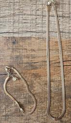 ZWARTE STRASSKETTING VAN MY JEWELLERY, Ophalen of Verzenden, Zo goed als nieuw, Goud