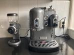KitchenAid Artisan espressomachine met bonenmaler, Witgoed en Apparatuur, Ophalen, Gebruikt, Espresso apparaat, Gemalen koffie
