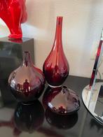 Vintage Ikea vaasjes, Ophalen, Zo goed als nieuw, Glas, Minder dan 50 cm
