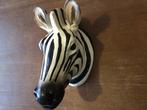 Zebra hoofd, Ophalen of Verzenden, Zo goed als nieuw, Paard, Beeldje of Figuurtje