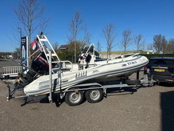 Novurania 570 rib rubberboot 150 pk Mercury EFI opknapper beschikbaar voor biedingen