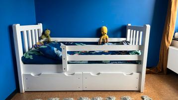Rockwood Peuterbed / Kinderbed 70 x 150 wit beschikbaar voor biedingen