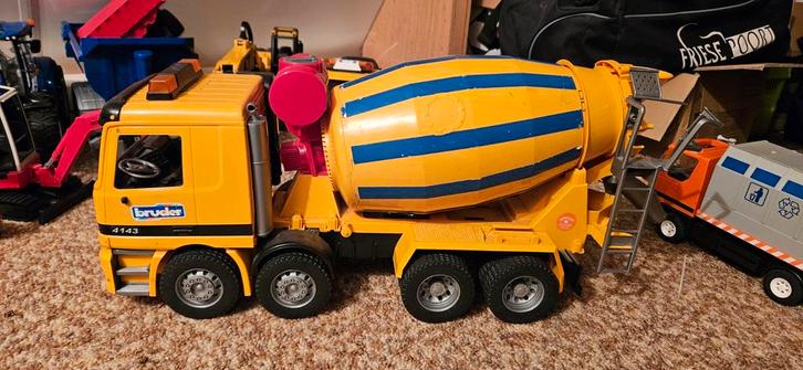 Bruder Betonwagen 4143 - Speelgoed Vrachtwagen, Kinderen en Baby's, Speelgoed | Speelgoedvoertuigen, Gebruikt, Ophalen of Verzenden