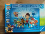 puzzel van Paw Patrol van 100 grote stukjes, Minder dan 500 stukjes, Gebruikt, Puzzelboek, Ophalen