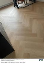82,80m2 Visgraat Pvc click Natuur Eik met ondervloer = €2295, Bruin, 75 m² of meer, Nieuw, Laminaat