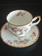 Rosamund Queens fine bone china, Ophalen of Verzenden, Zo goed als nieuw, Porselein, Kop en/of schotel