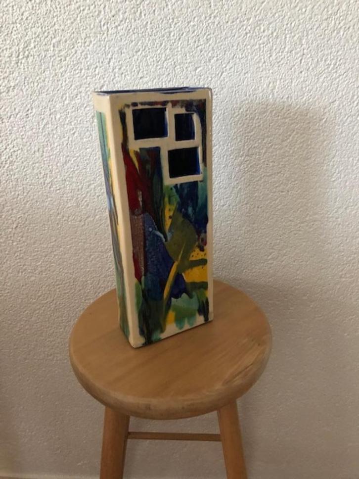 Vaas, design, keramiek, handwerk, Froukje Heering, Antiek en Kunst, Kunst | Designobjecten, Ophalen of Verzenden