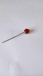 Oude/antieke gouden speld met Carneool, 14 krt, Sieraden, Tassen en Uiterlijk, Antieke sieraden, Verzenden, Goud, Overige typen