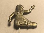 Metalen QUICK VOETBALSCHOENEN Merk Speld (Metaalkleur)., Verzenden, Zo goed als nieuw, Merk, Speldje of Pin