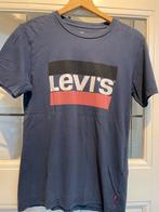 Levi’s t-shirt blauw met logo. Mt can, Jongen, Ophalen of Verzenden, Zo goed als nieuw, Shirt of Longsleeve