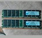 Geheugenkaarten - 2x 1GB PC2700 ATP 1024 MB, Computers en Software, RAM geheugen, Nieuw, Ophalen of Verzenden, DDR, Desktop