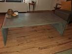 Salontafel onbewerkt beton - 134x65x43 cm, Ophalen, Overige materialen, Gebruikt, 100 tot 150 cm