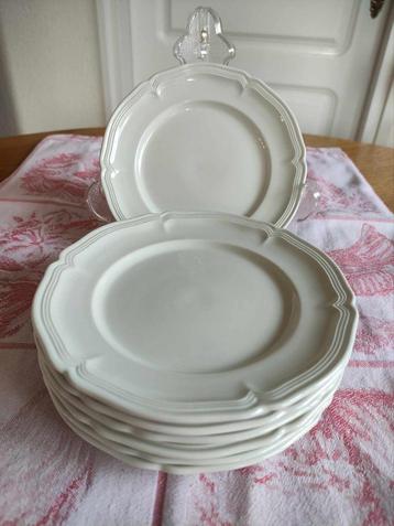 Manoir Villeroy & Boch gebaksbordjes 7 stuks E 6,75 beschikbaar voor biedingen