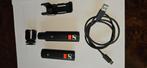 te koop sennheiser zender set, Ophalen of Verzenden, Zo goed als nieuw, Minder dan 2 meter, Interlink-kabel