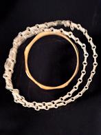Monet ketting armband sieraden, Sieraden, Tassen en Uiterlijk, Kettingen, Ophalen, Gebruikt, Overige materialen