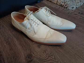 Witte Veterschoenen - Maat 44 beschikbaar voor biedingen