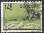 Senegal 1994 - Yvert 1060 - S.O.S. Olifanten - 145 F. (ST), Postzegels en Munten, Postzegels | Afrika, Ophalen, Overige landen