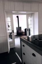 Open haard, Huis en Inrichting, Haarden, Ophalen, Zo goed als nieuw, Vrijstaande haard, Houthaard