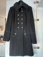 Zwarte manteljas Superstar 38, Kleding | Dames, Ophalen of Verzenden, Zo goed als nieuw, Maat 38/40 (M), Zwart
