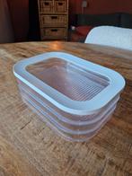 Mepal Vleeswarendoos Modula 3-delig wit, Huis en Inrichting, Ophalen of Verzenden, Zo goed als nieuw, Wit, Overige typen