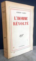 Camus, Albert - L’Homme Révolté (1952), Boeken, Ophalen of Verzenden, Zo goed als nieuw