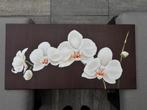 Orchideeën Schilderij - Kunstwerk op Doek, Antiek en Kunst, Ophalen