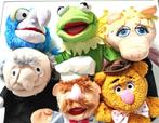 6 Muppets handpoppen, poppenkastpoppen., Ophalen of Verzenden, Zo goed als nieuw, Overige typen