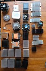 "a lot off" Aluminium koelblokken heatsink CPU, Ophalen of Verzenden, Gebruikt, Luchtkoeling