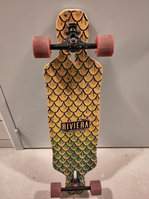 Riviera longboard, Sport en Fitness, Skateboarden, Gebruikt, Longboard, Ophalen