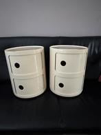 2 kastjes van: Kartell (4965-67) Ontw: Anna Castelli i.g.st., Antiek en Kunst, Ophalen