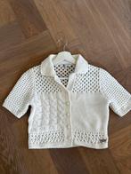 Tommy jeans gehaakt vestje s, Tommy Hilfiger, Ophalen of Verzenden, Zo goed als nieuw, Maat 36 (S)