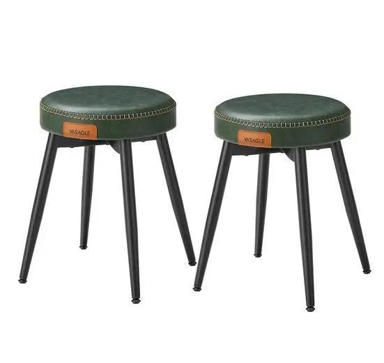 Set van 2 Stijlvolle Stoelkrukken, Huis en Inrichting, Krukjes, Nieuw, Verzenden