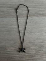 Vivienne westwood black skull necklace, Ophalen of Verzenden, Zo goed als nieuw, Zwart, Overige materialen