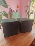 2 opvouwbare opbergboxen, krukjes, Minder dan 50 cm, Minder dan 50 cm, Ophalen of Verzenden, Zo goed als nieuw