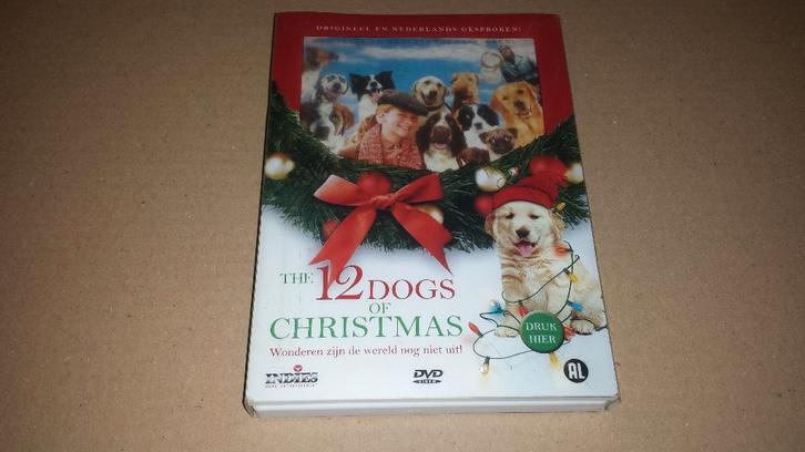 DVD - The 12 dogs of christmas (ook NL gesproken), Cd's en Dvd's, Dvd's | Kinderen en Jeugd, Zo goed als nieuw, Film, Avontuur