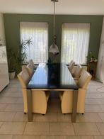 Belgische hardsteen eet tafel, Huis en Inrichting, Tafels | Eettafels, Ophalen, 200 cm of meer, 50 tot 100 cm, Vijf personen of meer