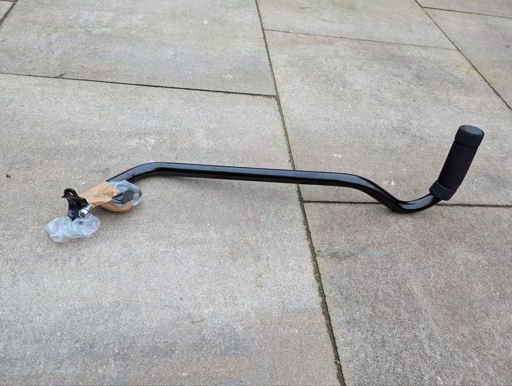 Duwstang om kind te leren fietsen, Fietsen en Brommers, Fietsaccessoires | Overige Fietsaccessoires, Zo goed als nieuw, Ophalen