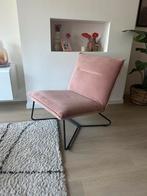 Oudroze fauteuil, Ophalen, Zo goed als nieuw, Stof, Eén