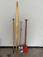 Bats Betonschop stootijzer en waterpas, Tuin en Terras, Hand-tuingereedschap, Ophalen, Gebruikt, Schop