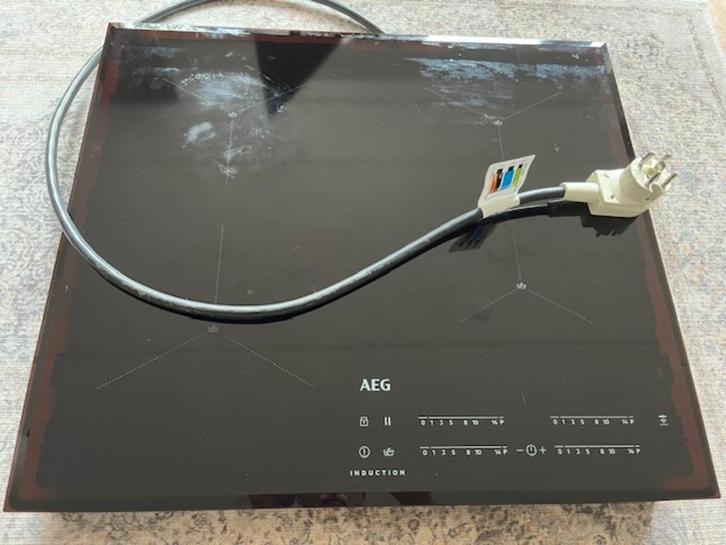 ZGAN AEG Inductie kookplaat met 4 zones, Type 61 B4A 00 AD, Witgoed en Apparatuur, Kookplaten, Zo goed als nieuw, Inbouw, Inductie